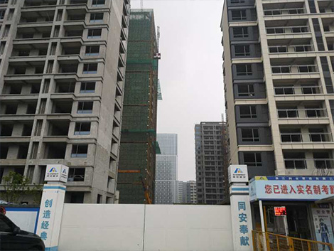 盐城某工程自流平施工